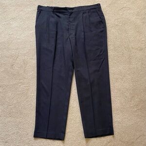 Thomson Vintage 80s Rainy Day Wools Pleated Trouser Pants